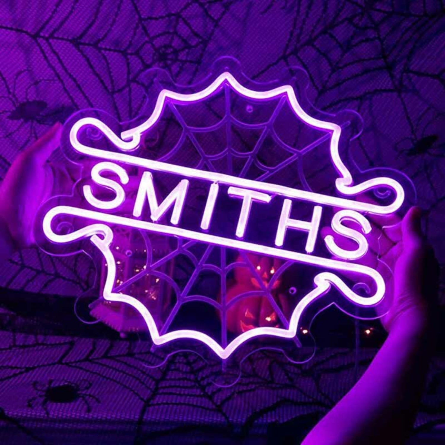Customize Halloween Spider Web Decor Neon Sign | Shineneon