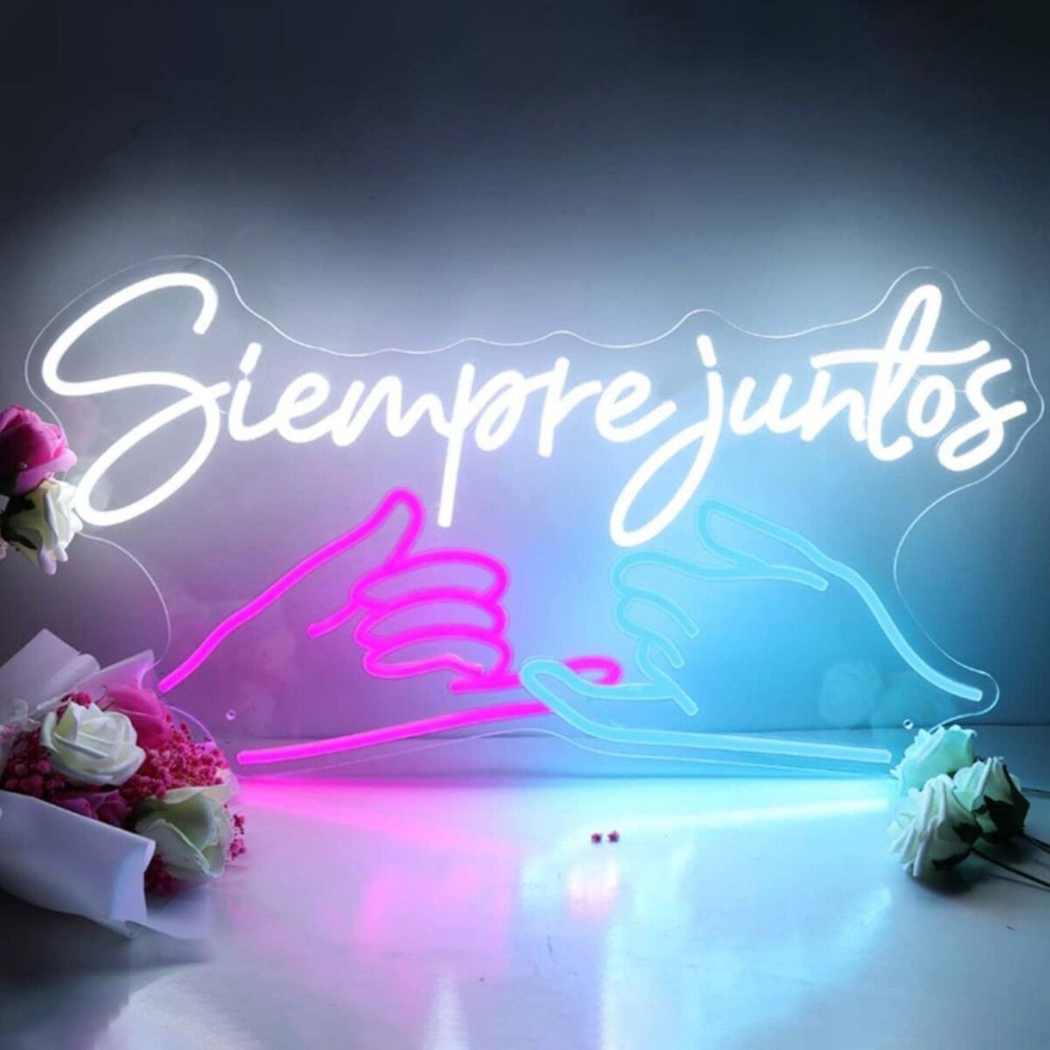 Customize Siempre Juntos Always Together Love Neon Sign | Shineneon