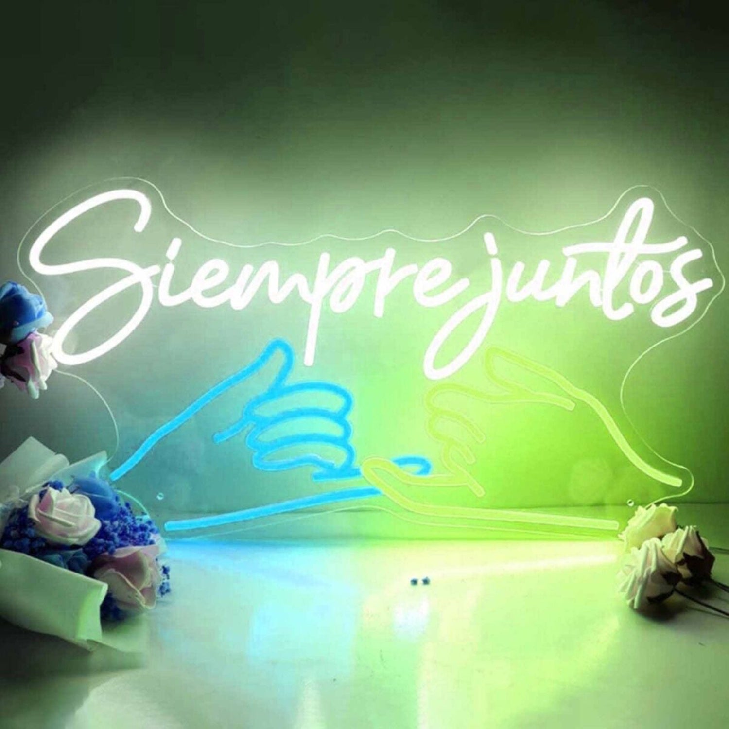 Customize Siempre Juntos Always Together Love Neon Sign | Shineneon