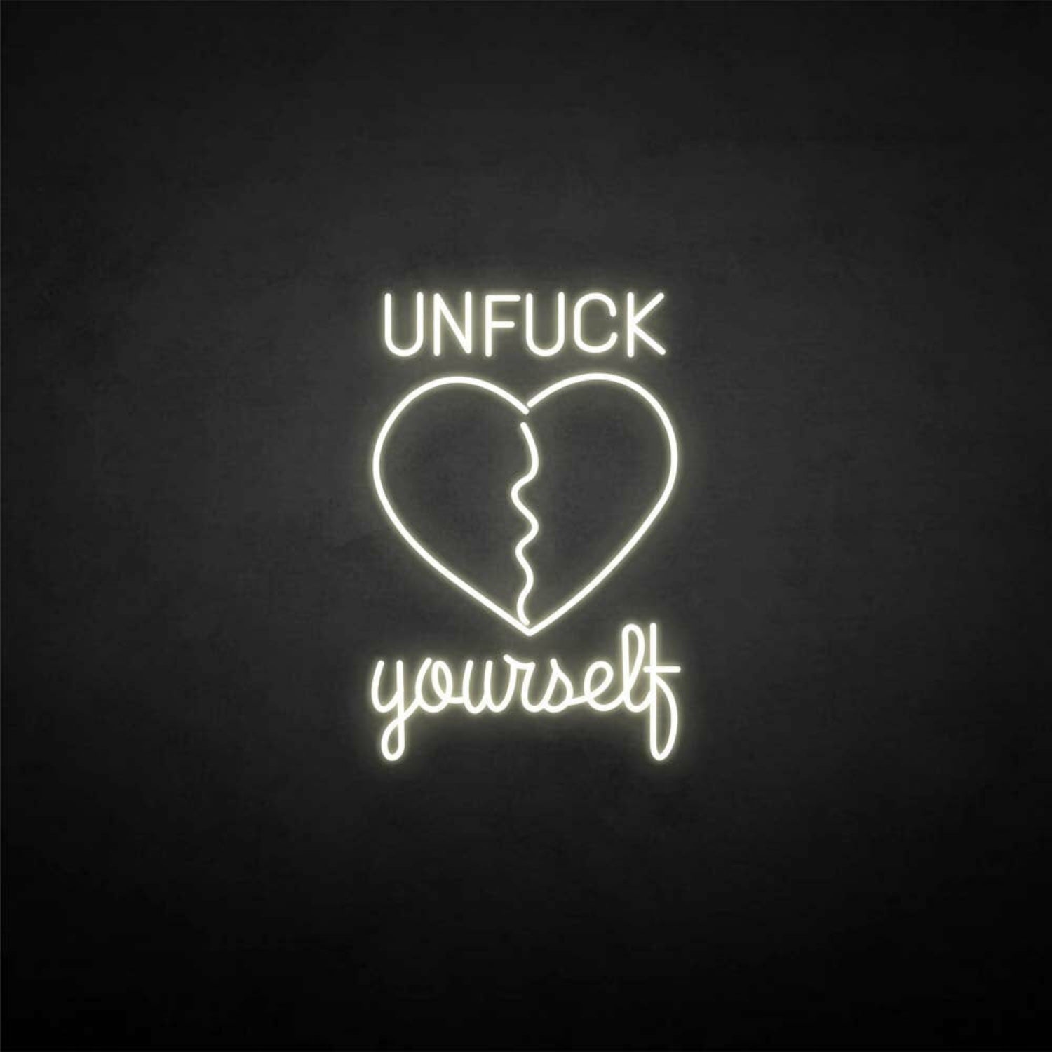 Customize Unfxxk Yourself Neon Sign | Shineneon