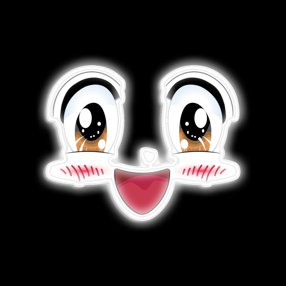 Cute Anime Face Neon Sign - Shineneon