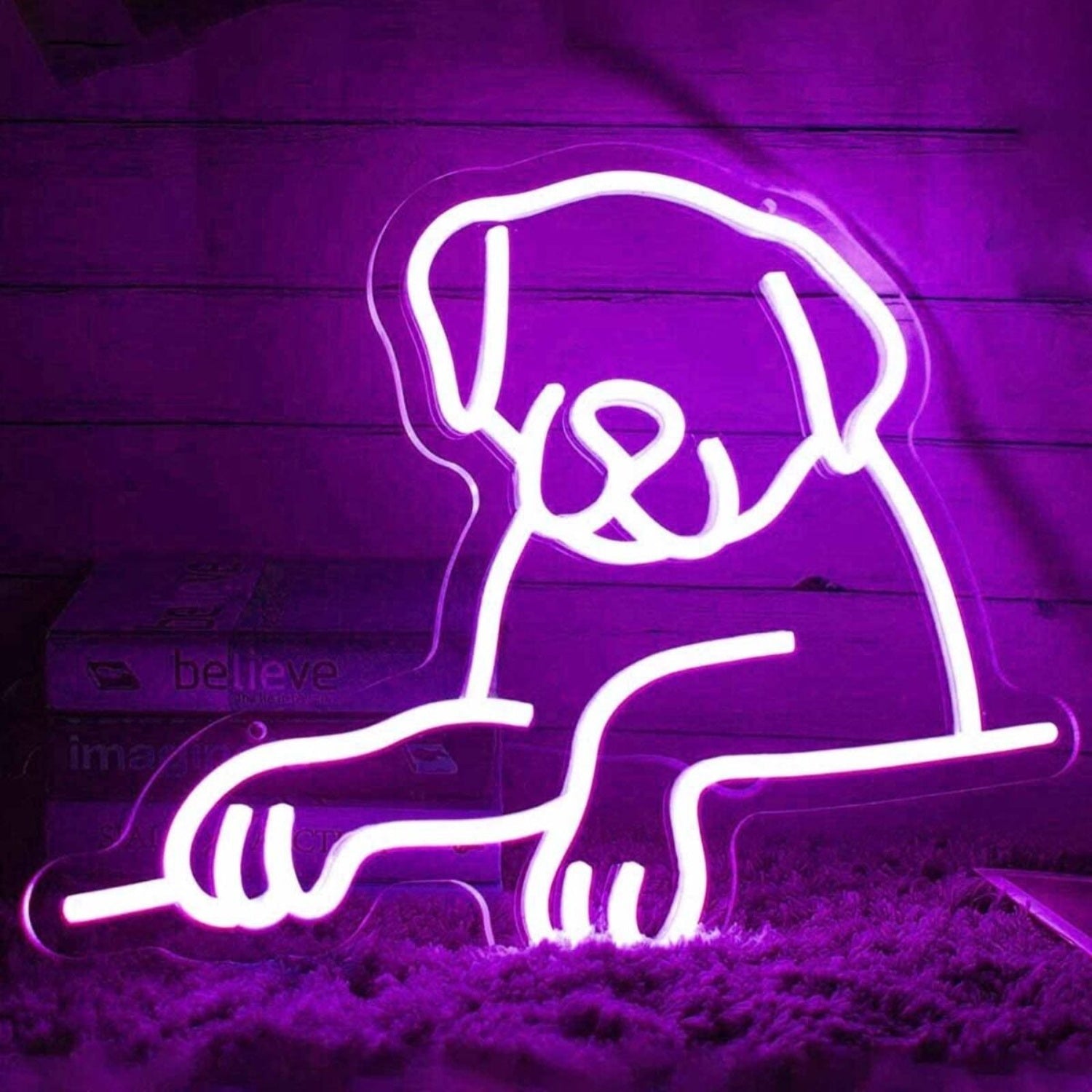 Cute Dog Led Neon Sign - Shineneon