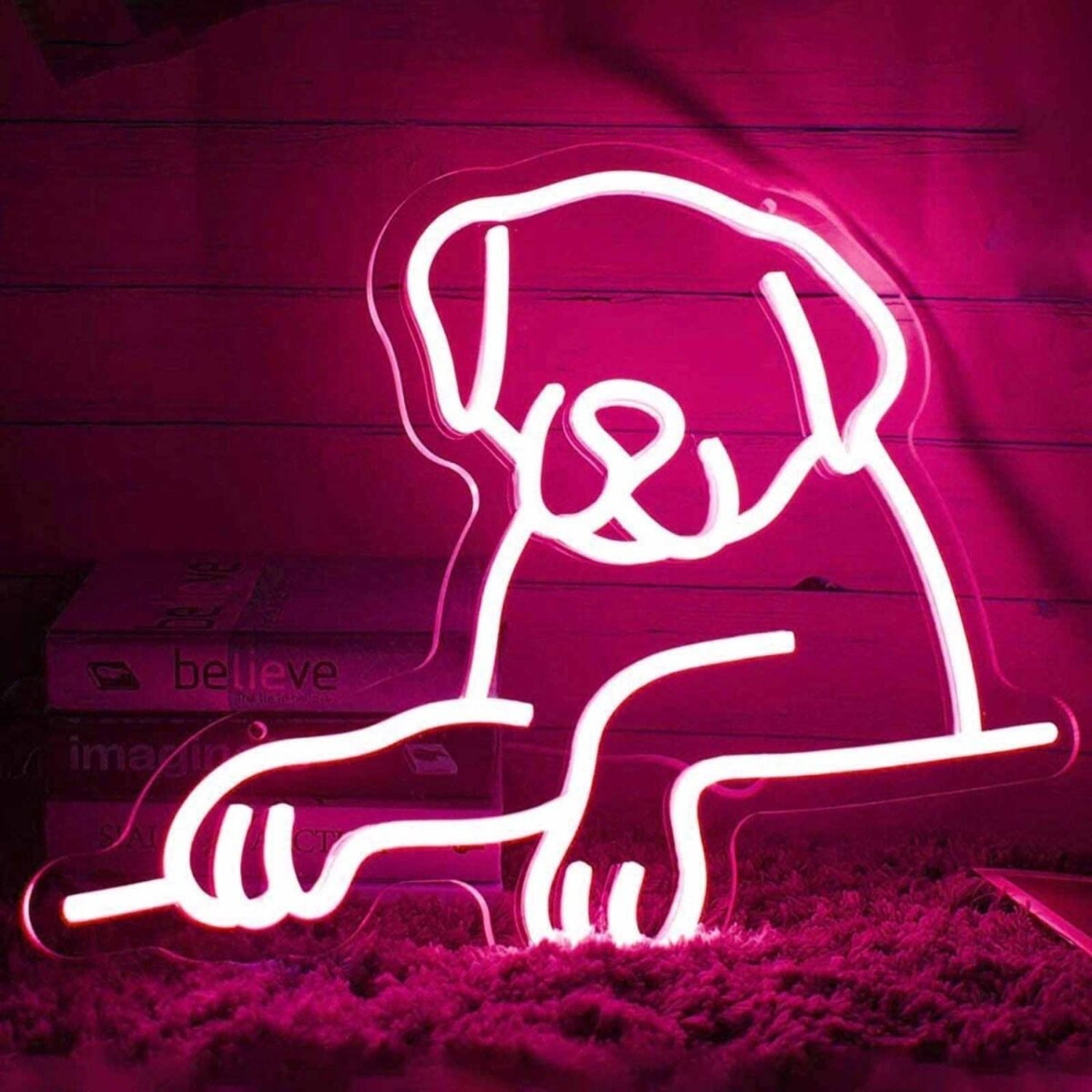 Cute Dog Led Neon Sign - Shineneon