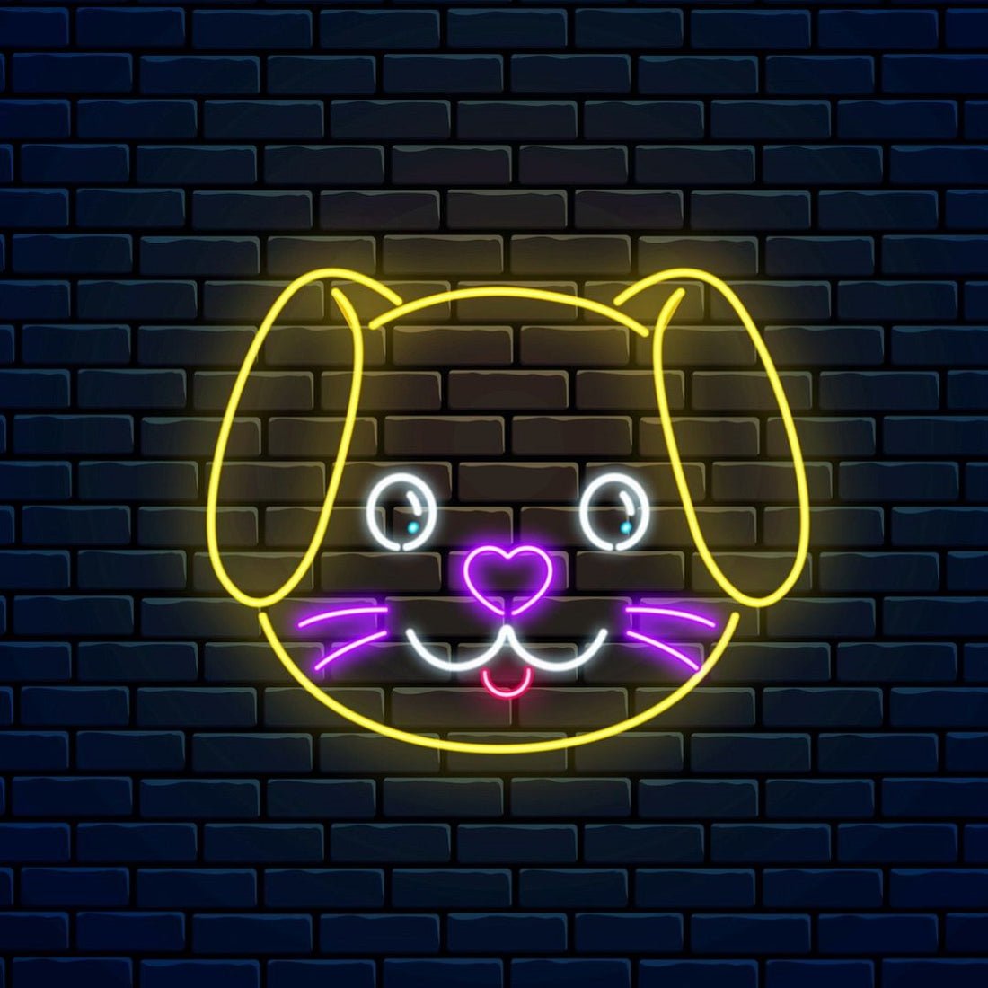 Cute Dog Led Sign Business Neon Sign - Shineneon