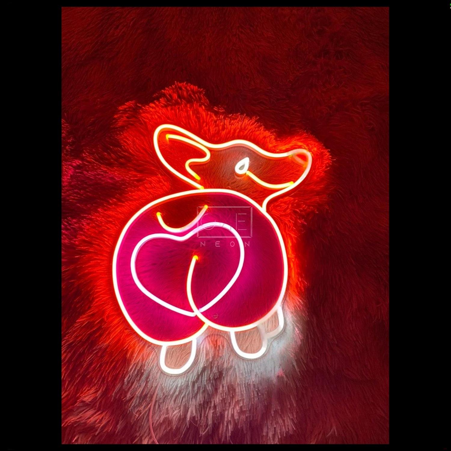 Cute Duck Multicolor Led Neon Sign For Kids Room Decor | Shineneon