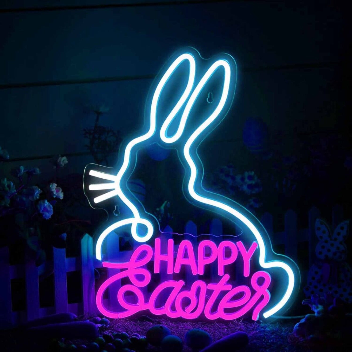 Cute Easter Bunny Neon Sign | Shineneon