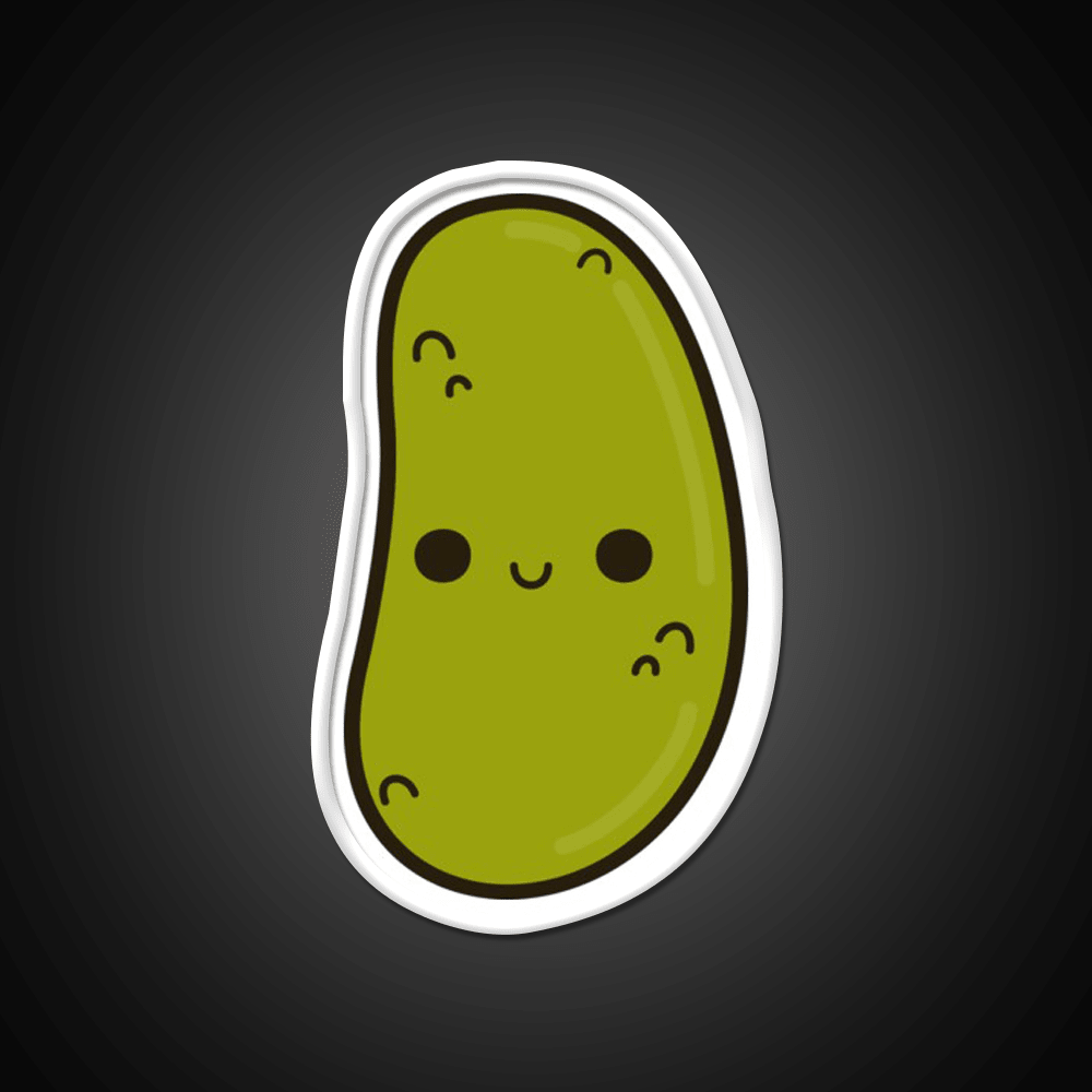 Cute Gherkin Snack Food Led Neon Sign Rgb Color - Shineneon