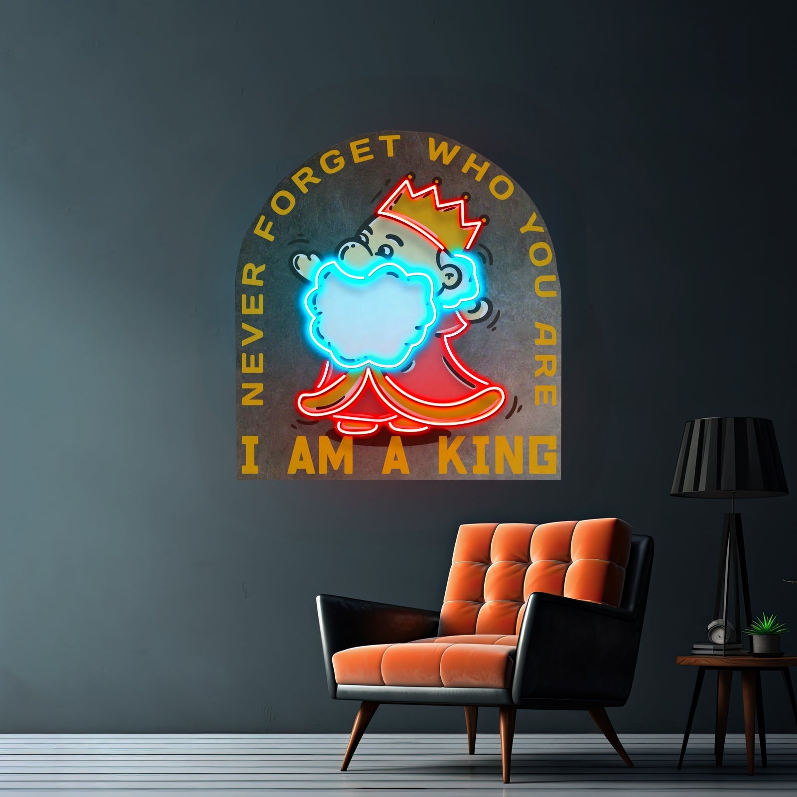 Cute King Led Neon Sign Light Custom Led Signs - Shineneon
