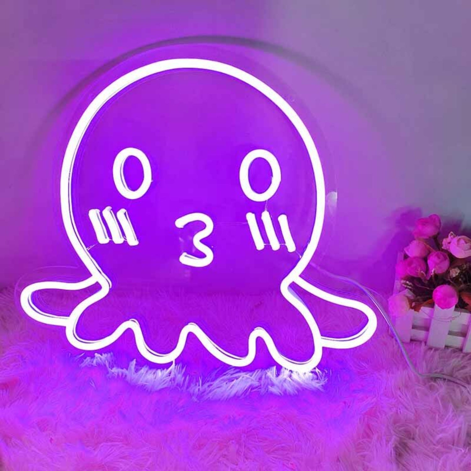 Cute Octopus Led Neon Sign - Shineneon