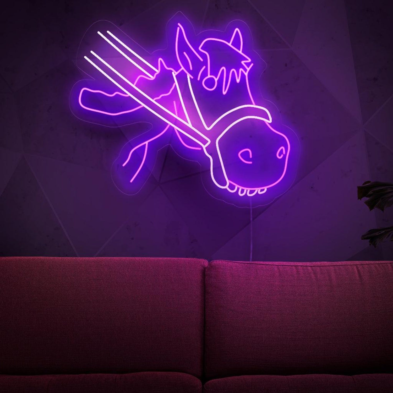 Cute Donkey Neon Sign | Shineneon