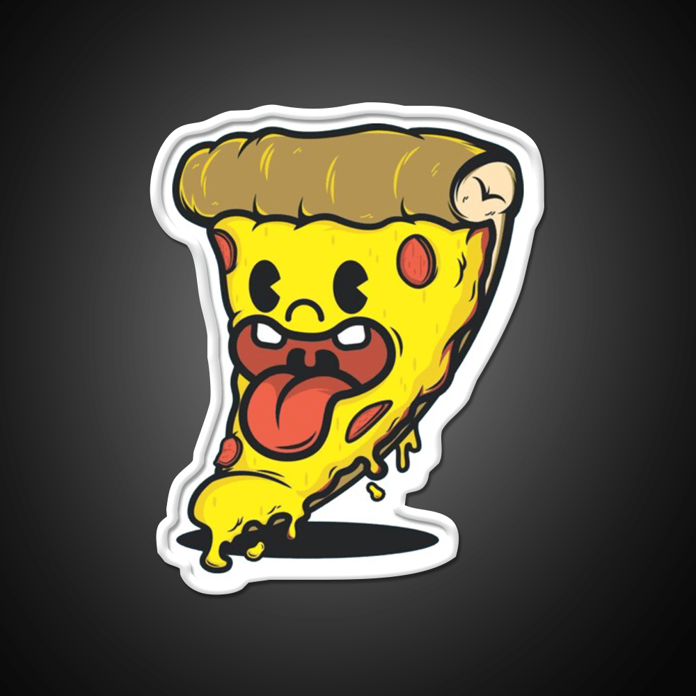 Cute Pizza Fast Food Led Neon Sign For Burger Place Rgb Color - Shineneon