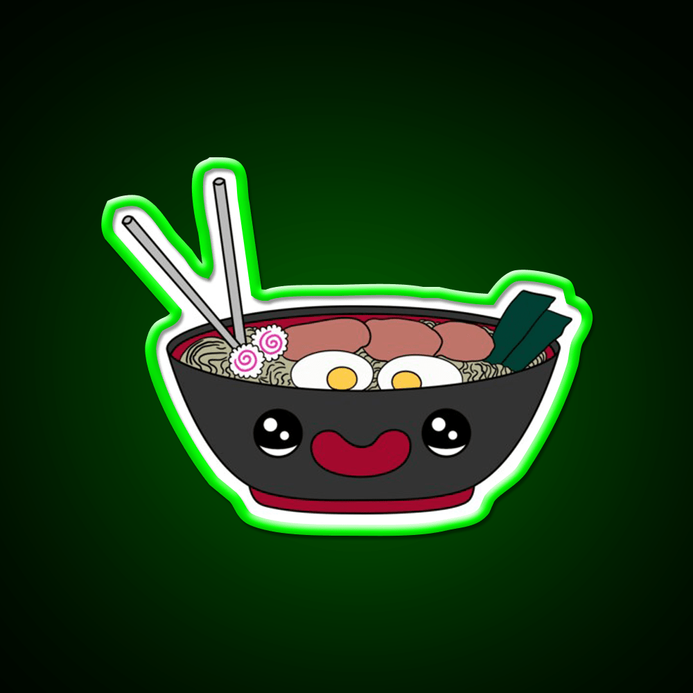 Cute Ramen Snack Food Led Neon Sign Rgb Color - Shineneon