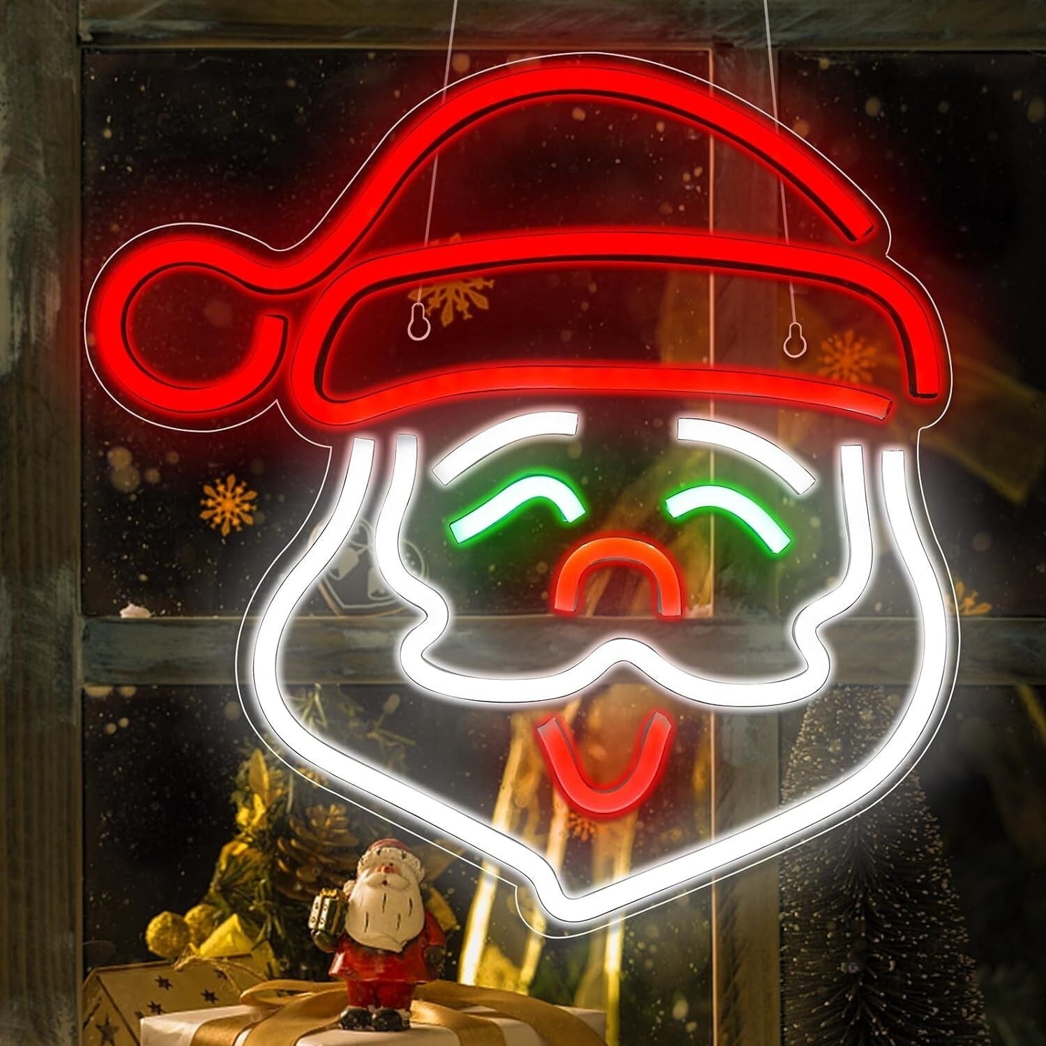 Cute Santa Claus Neon Sign This Christmas Season | Shineneon