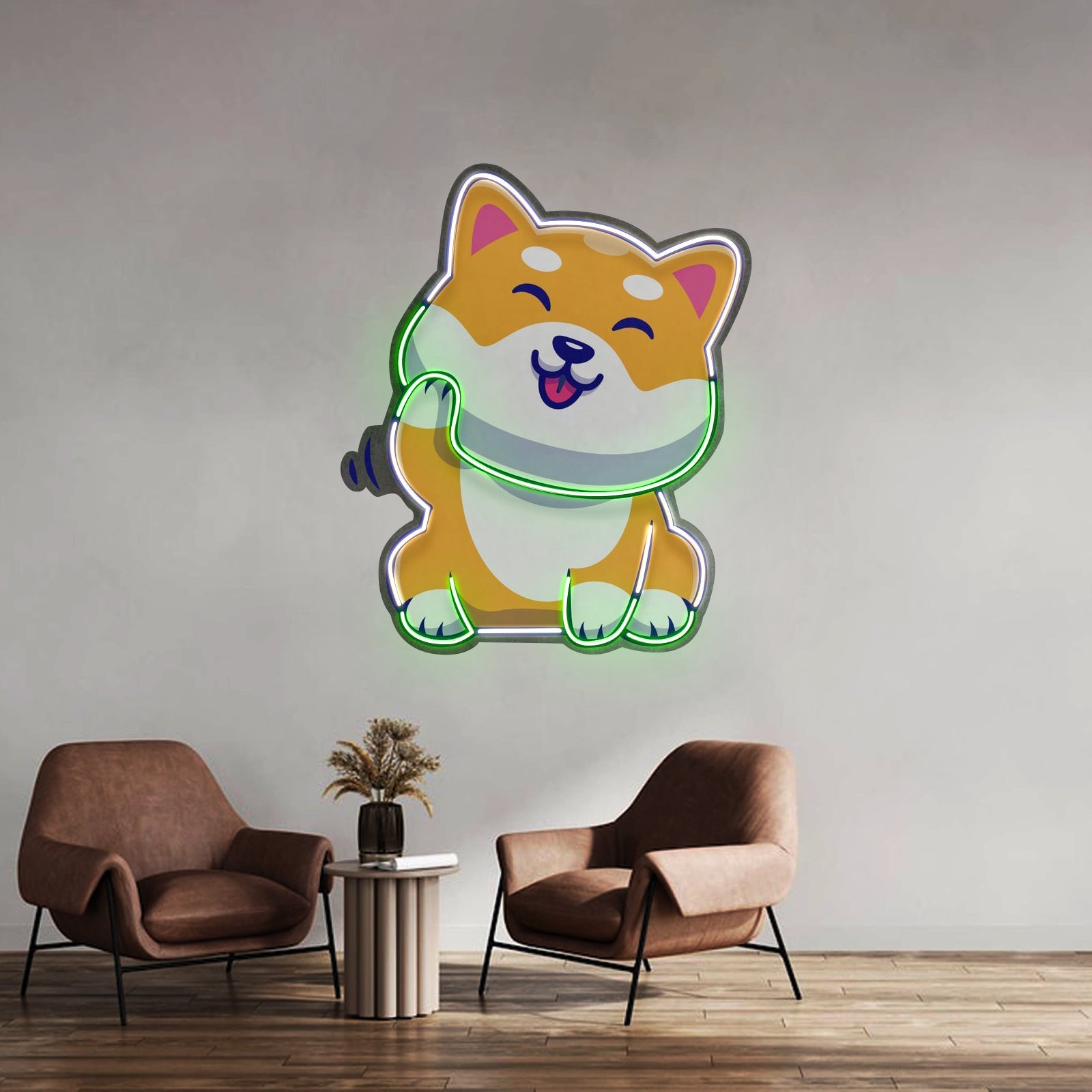 Cute Shiba Led Neon Sign Light Custom Led Signs - Shineneon