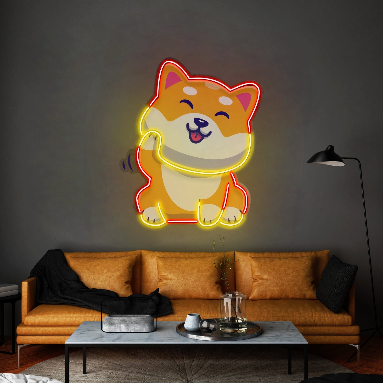 Cute Shiba Led Neon Sign Light Custom Led Signs - Shineneon