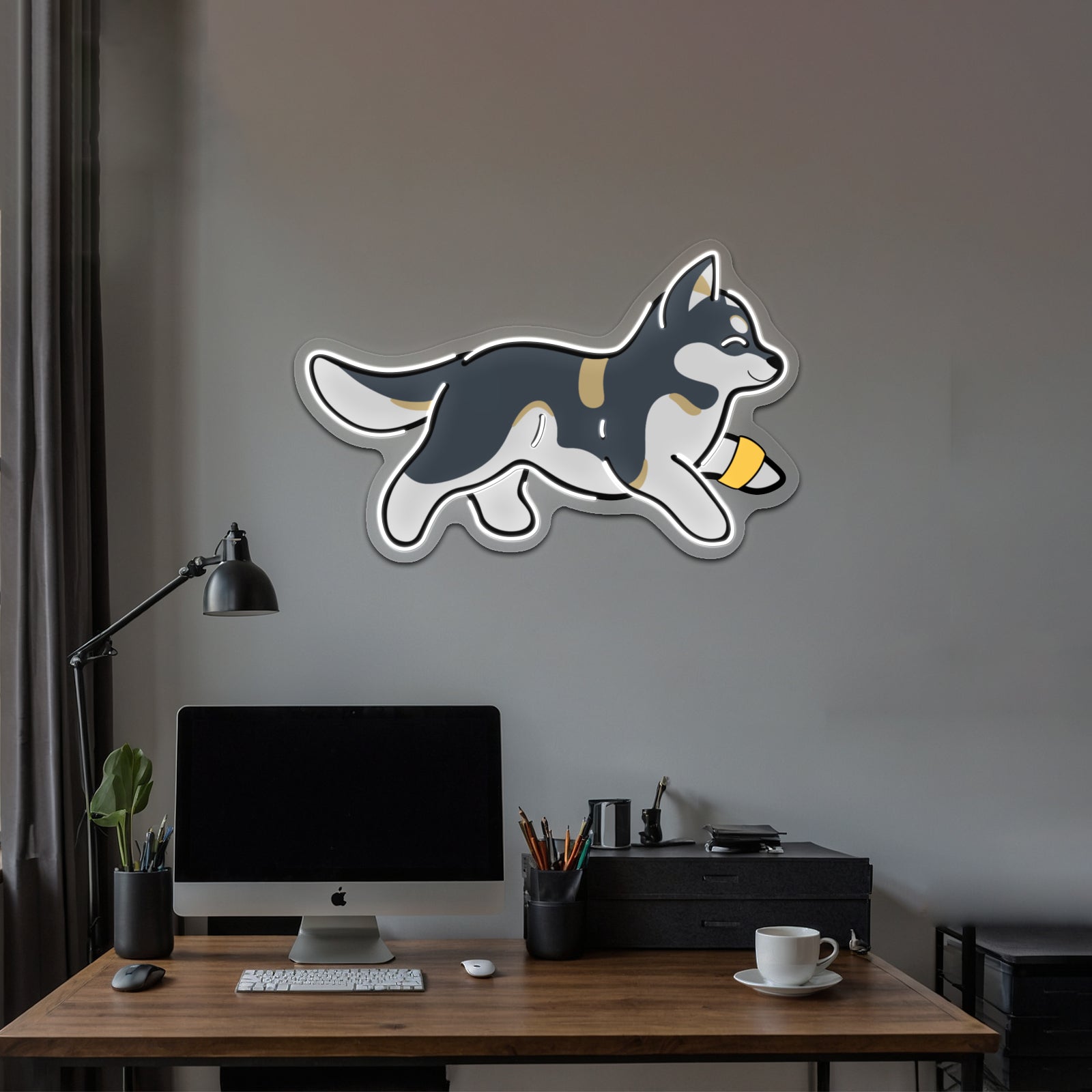 Cute Torgal Final Fantasy 16 Artwork Business Led Sign