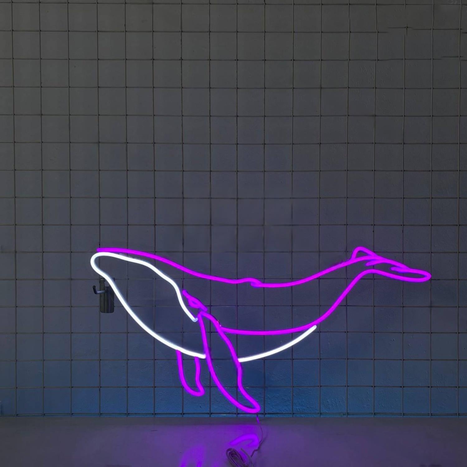 Cute Whale Led Neon Sign | Shineneon