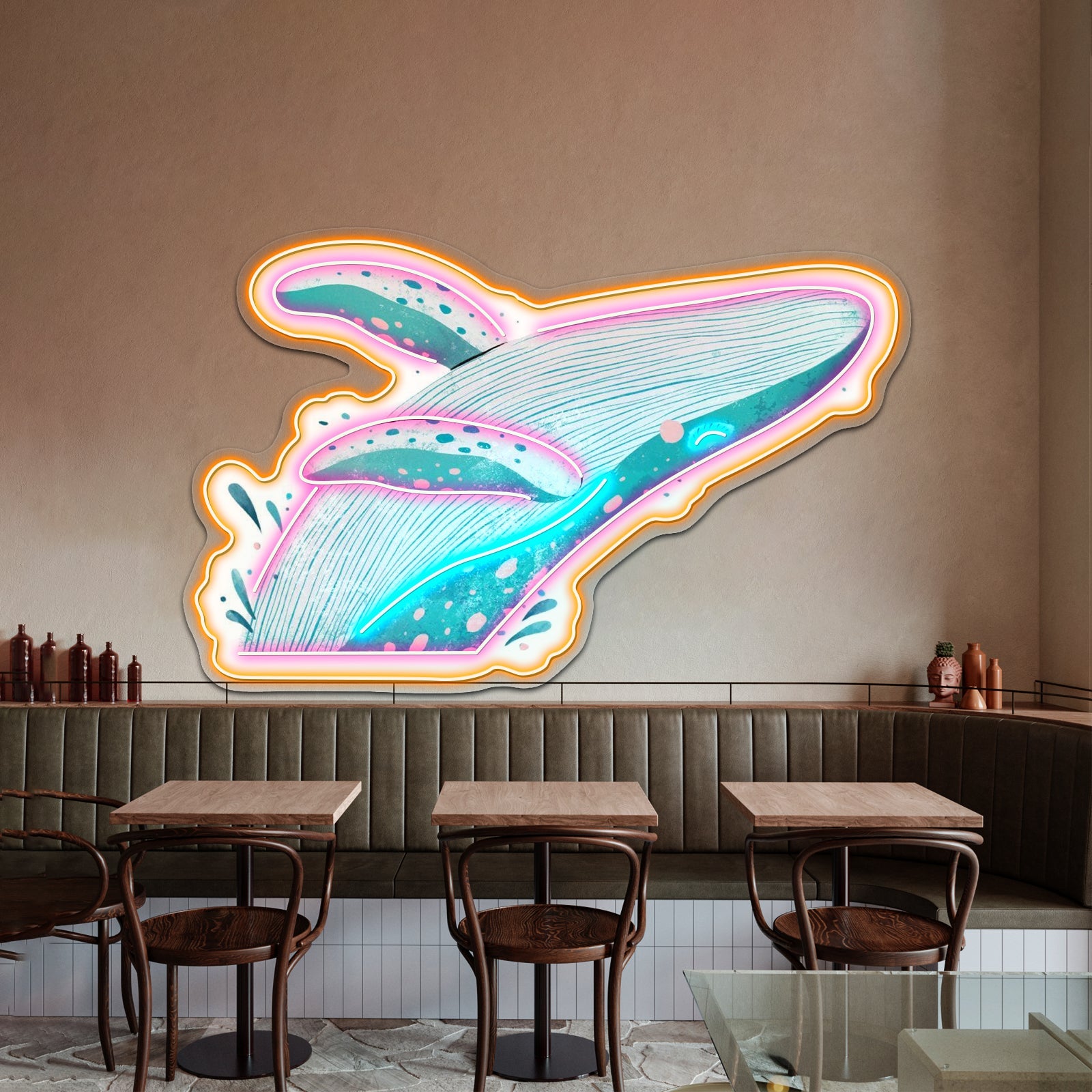 Cute Whale Neon Signs For Custom Neon Signs - Shineneon