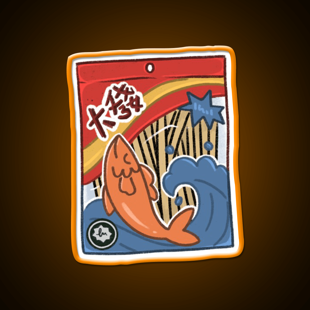 Cuttlefish Snack Food Led Neon Sign Rgb Color - Shineneon