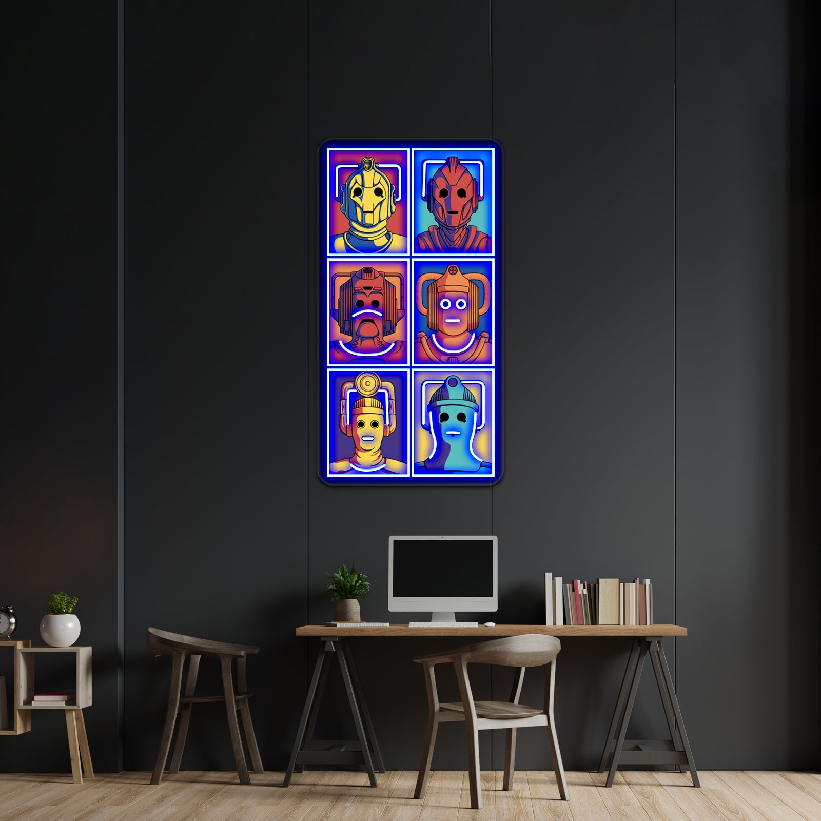 Cyberpop Evolution Artwork Business Led Sign - LED neon sign view 5