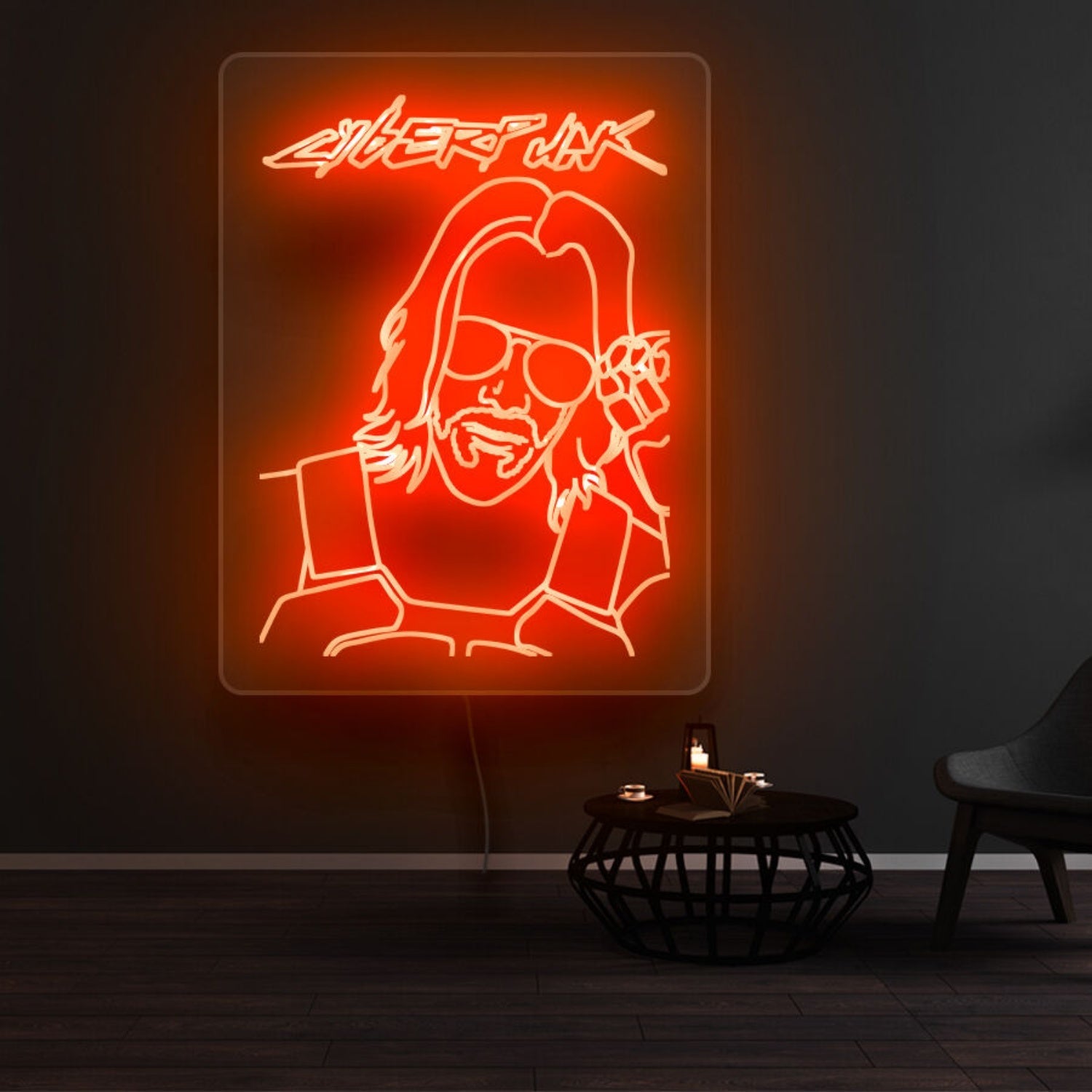 Cyberpunk 2077 Keanu Reeves Led Neon Sign - Shineneon
