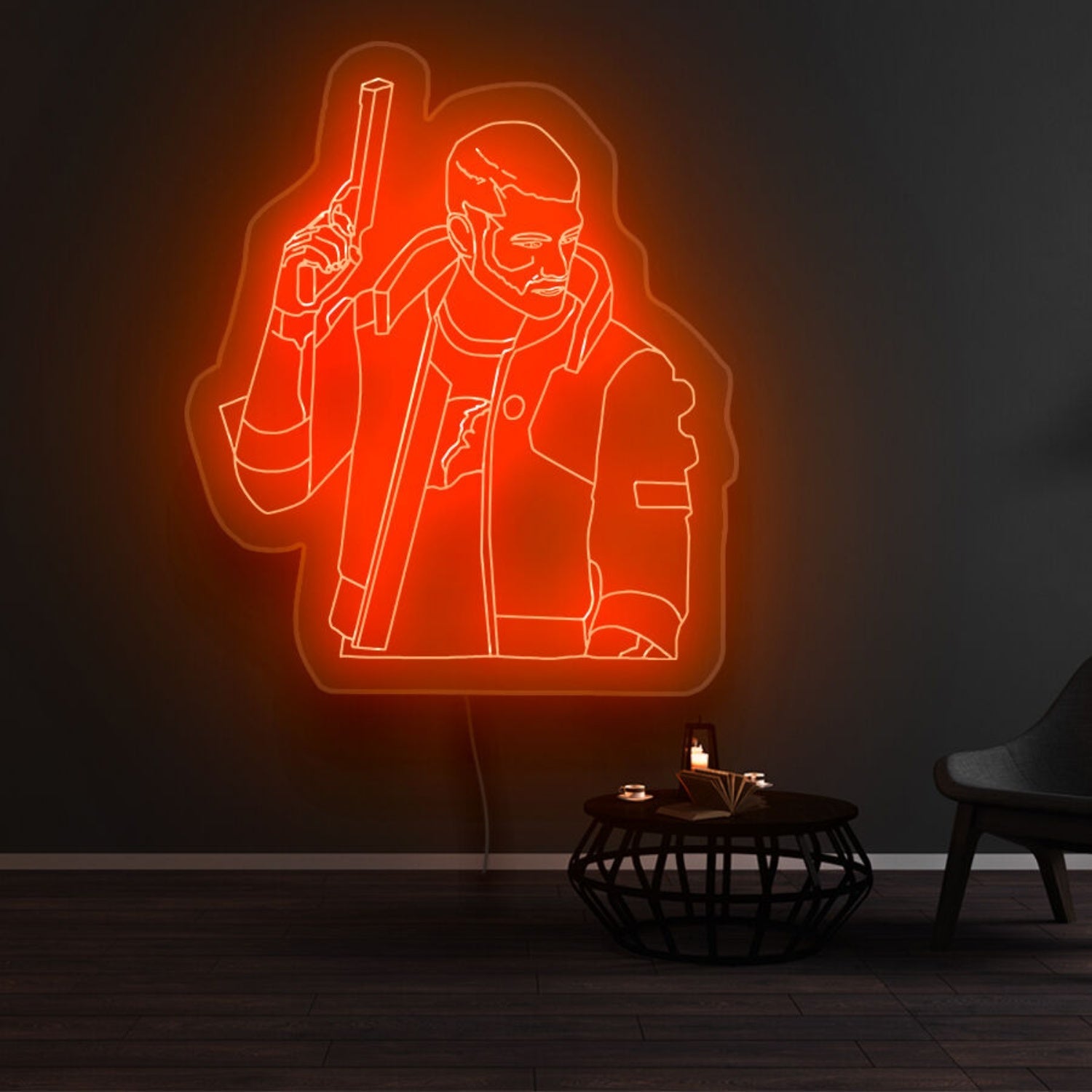 Cyberpunk 2077 V Led Neon Sign - Shineneon