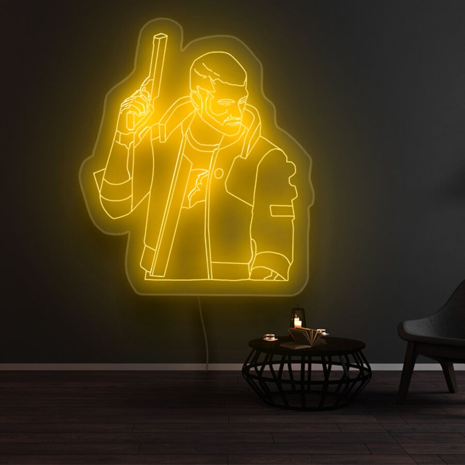 Cyberpunk 2077 V Led Neon Sign - Shineneon