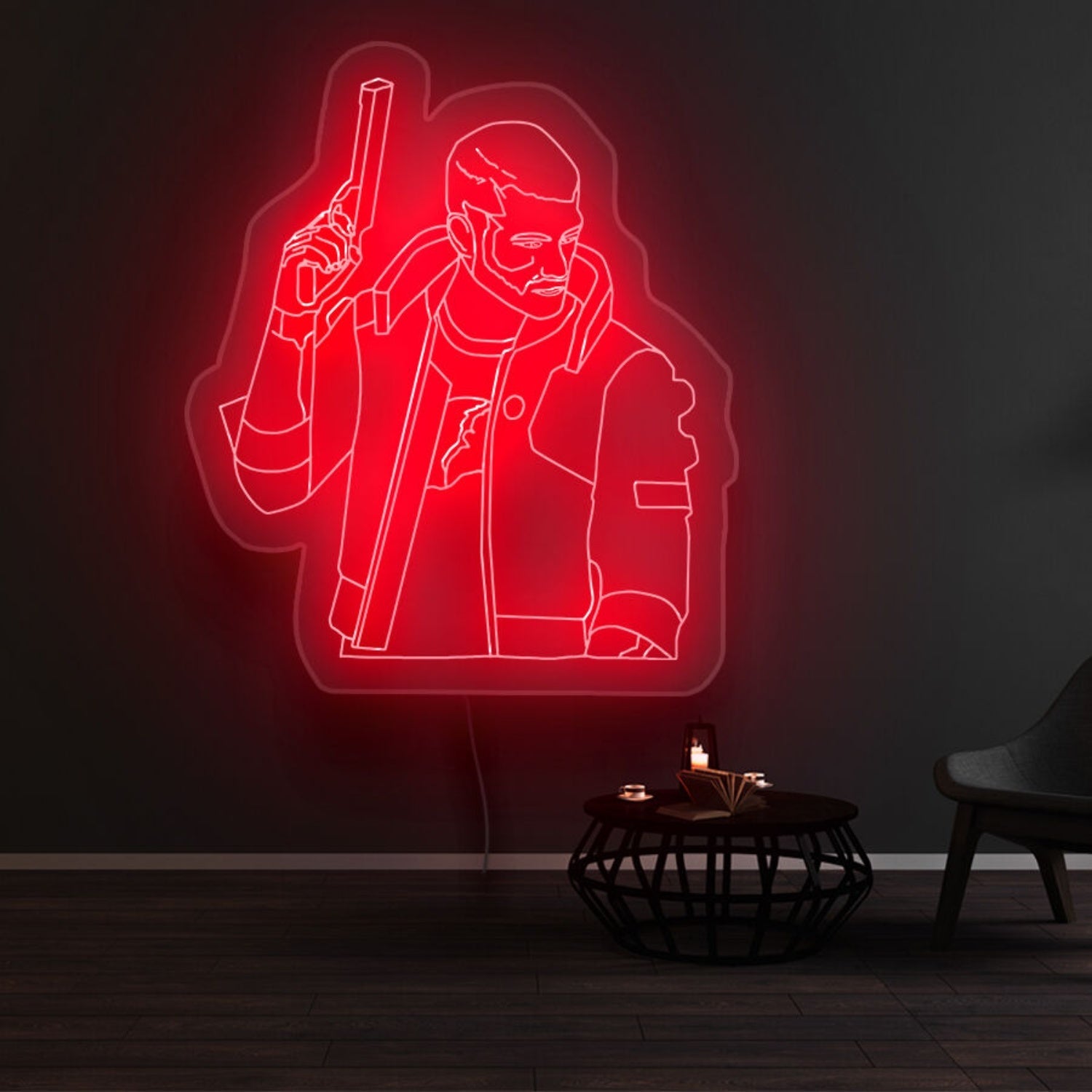 Cyberpunk 2077 V Led Neon Sign - Shineneon