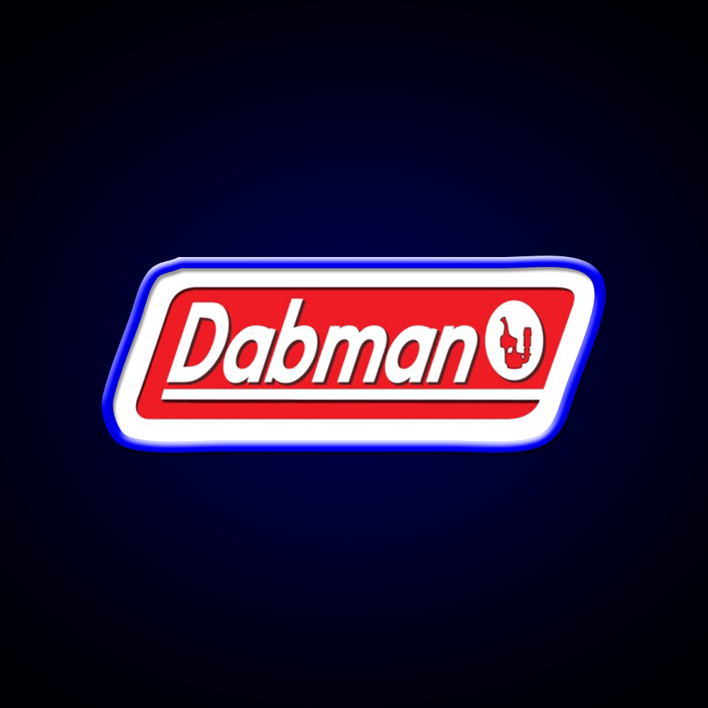 Dabman Hemp Inspired Green Leaf Led Neon Sign Rgb Color - Shineneon
