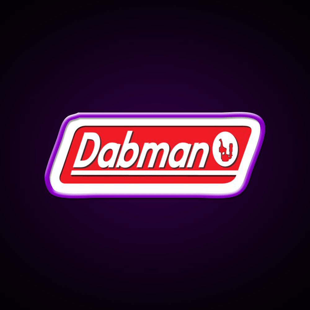 Dabman Hemp Inspired Green Leaf Led Neon Sign Rgb Color - Shineneon