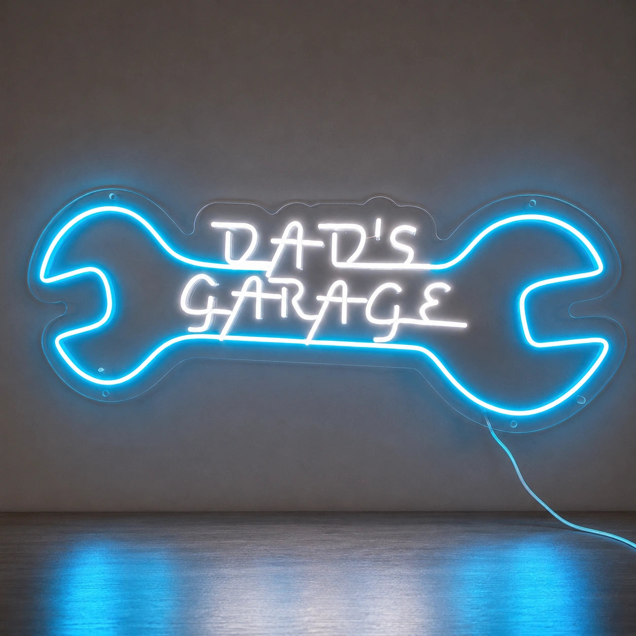 Dad's Wrench Garage Neon Sign LED Neon Sign main product image