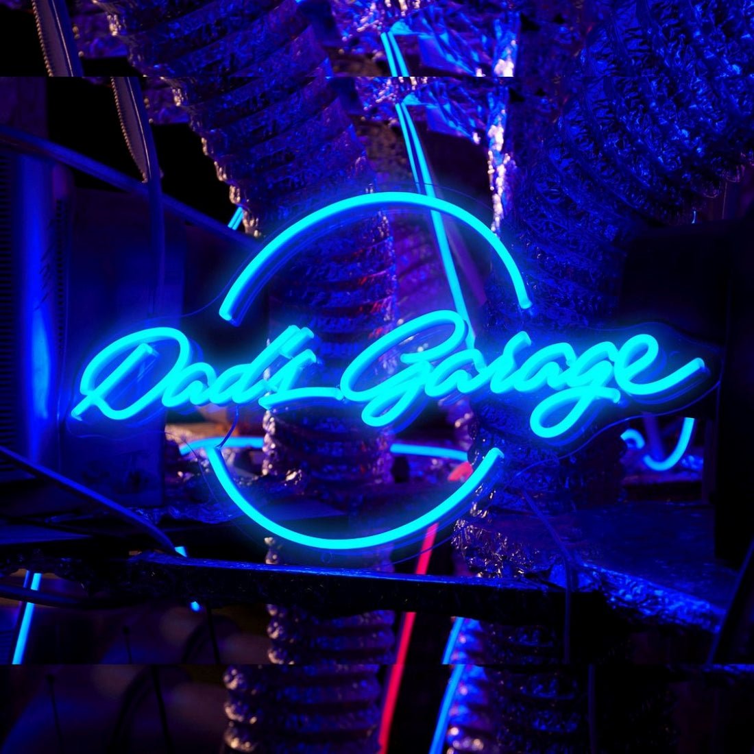 Dads Garage Led Sign Business Neon Signs - Shineneon