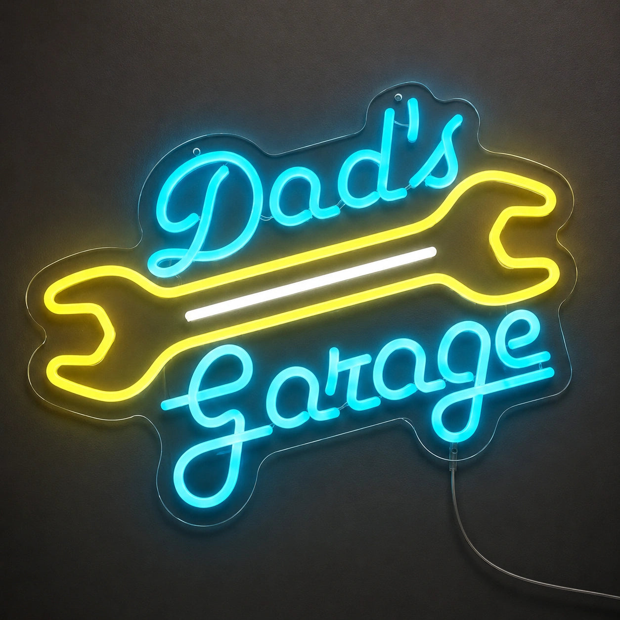 Dads Garage Wrench Neon Sign LED Neon Sign main product image