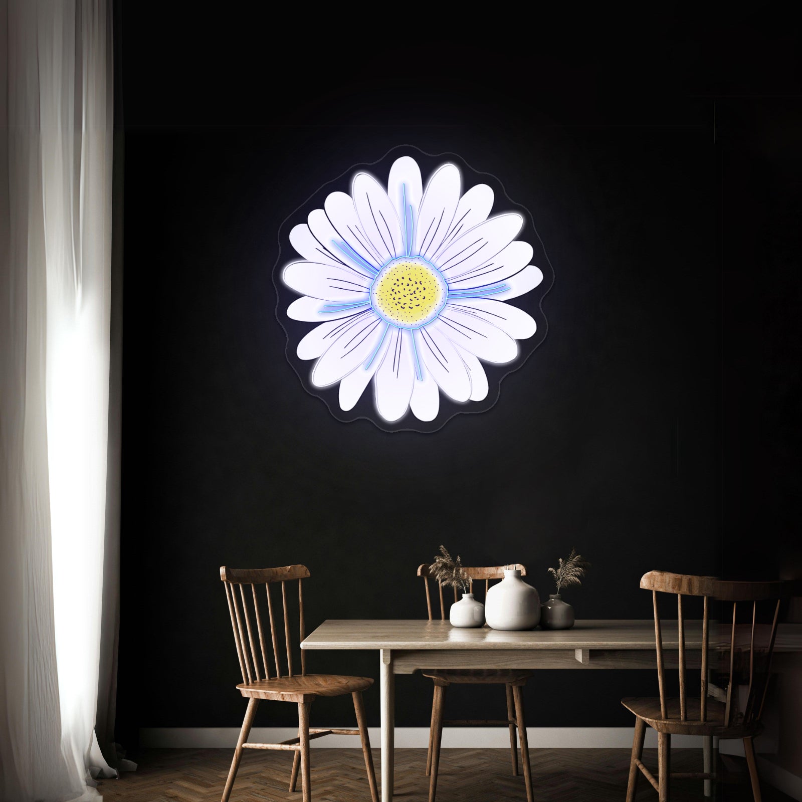 Daisy Aesthetic Flower Vsco Led Neon Signs