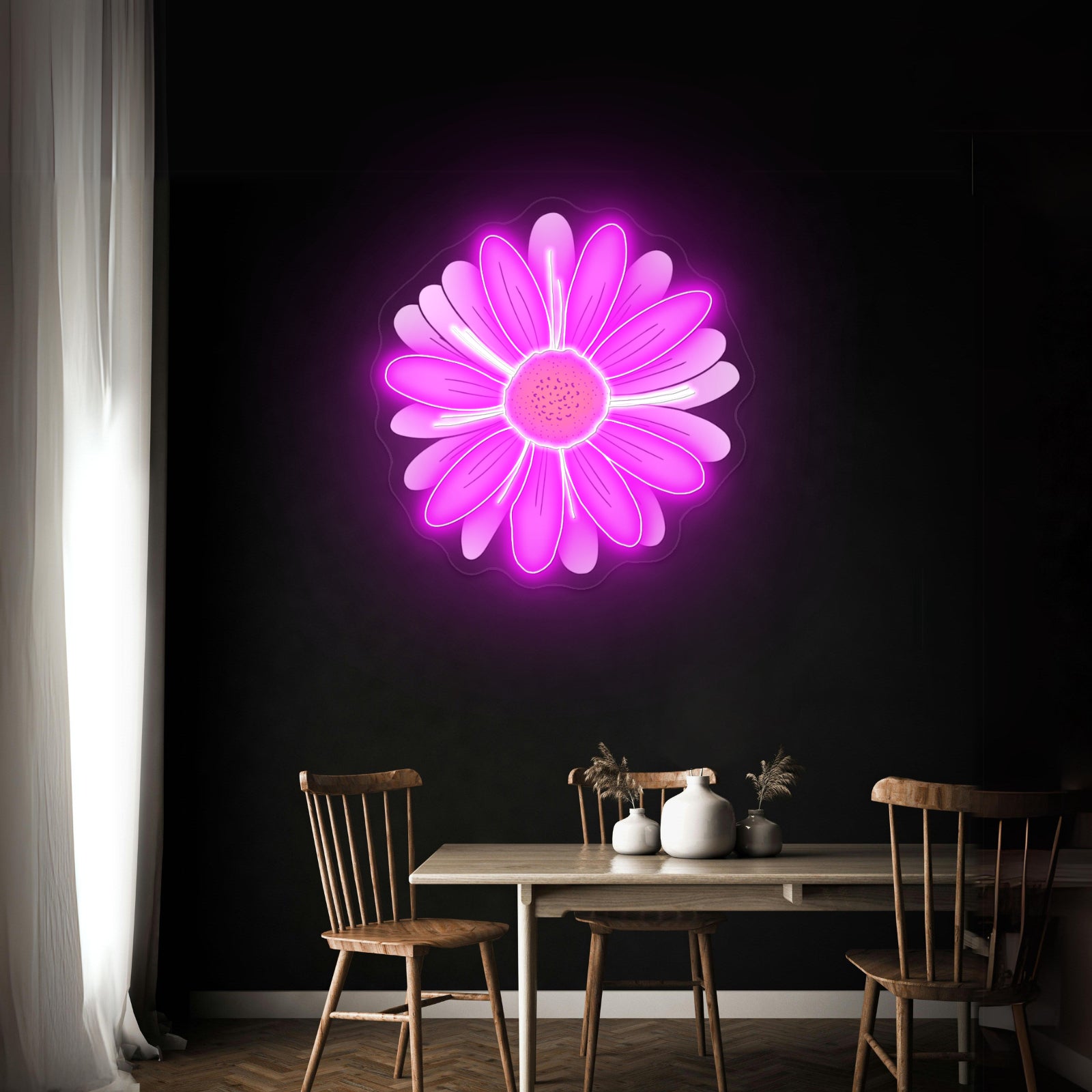 Daisy Aesthetic Flower Vsco Led Neon Signs