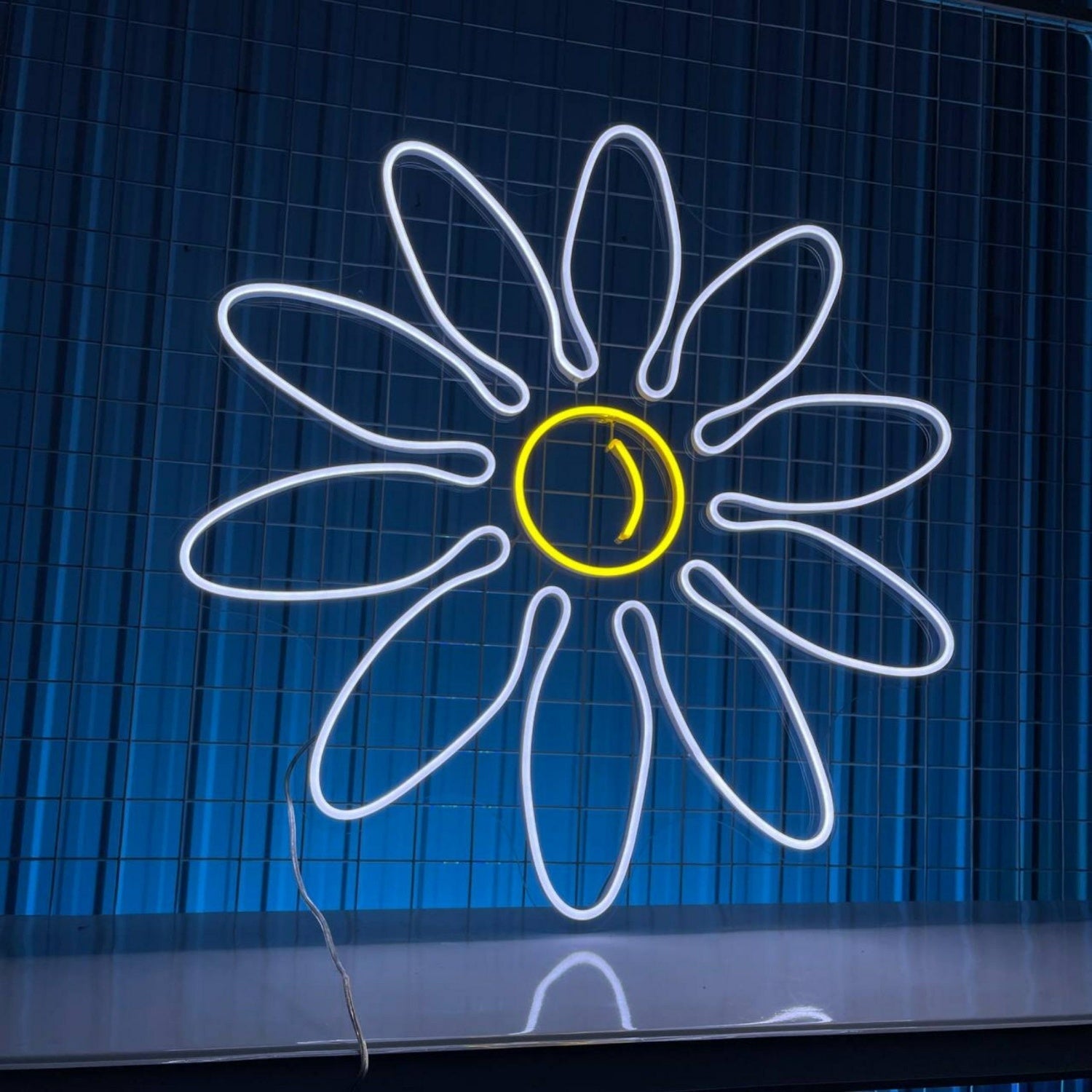 Daisy Flower Led Neon Sign Wall Art - Shineneon