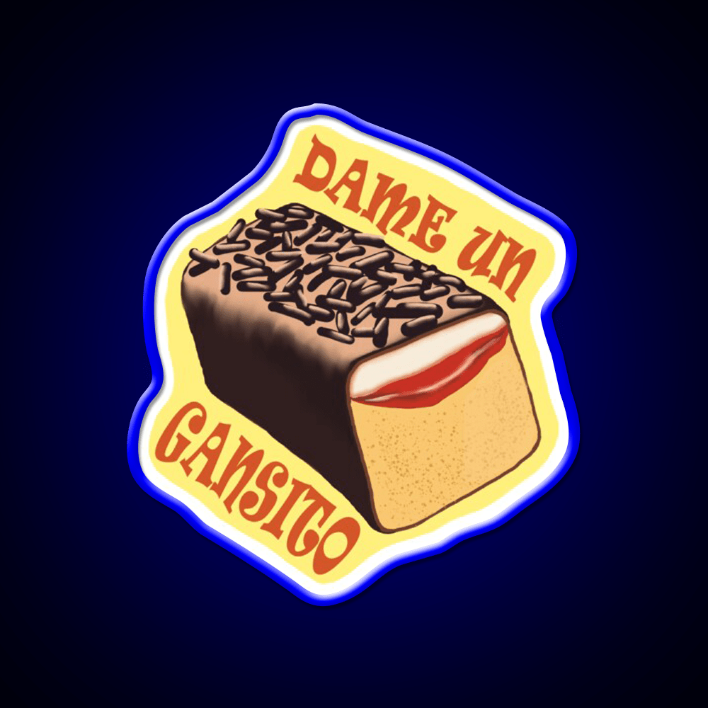 Dame Un Gansito Snack Food Led Neon Sign Rgb Color - Shineneon