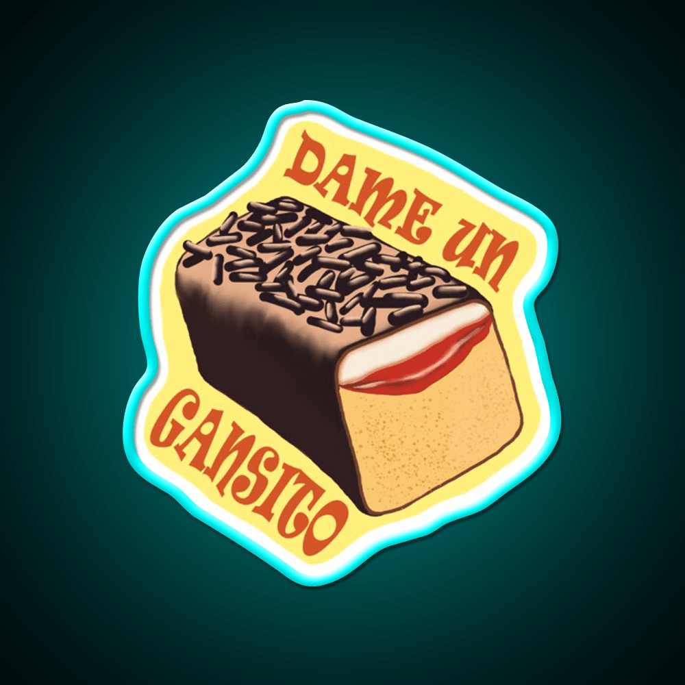 Dame Un Gansito Snack Food Led Neon Sign Rgb Color - Shineneon
