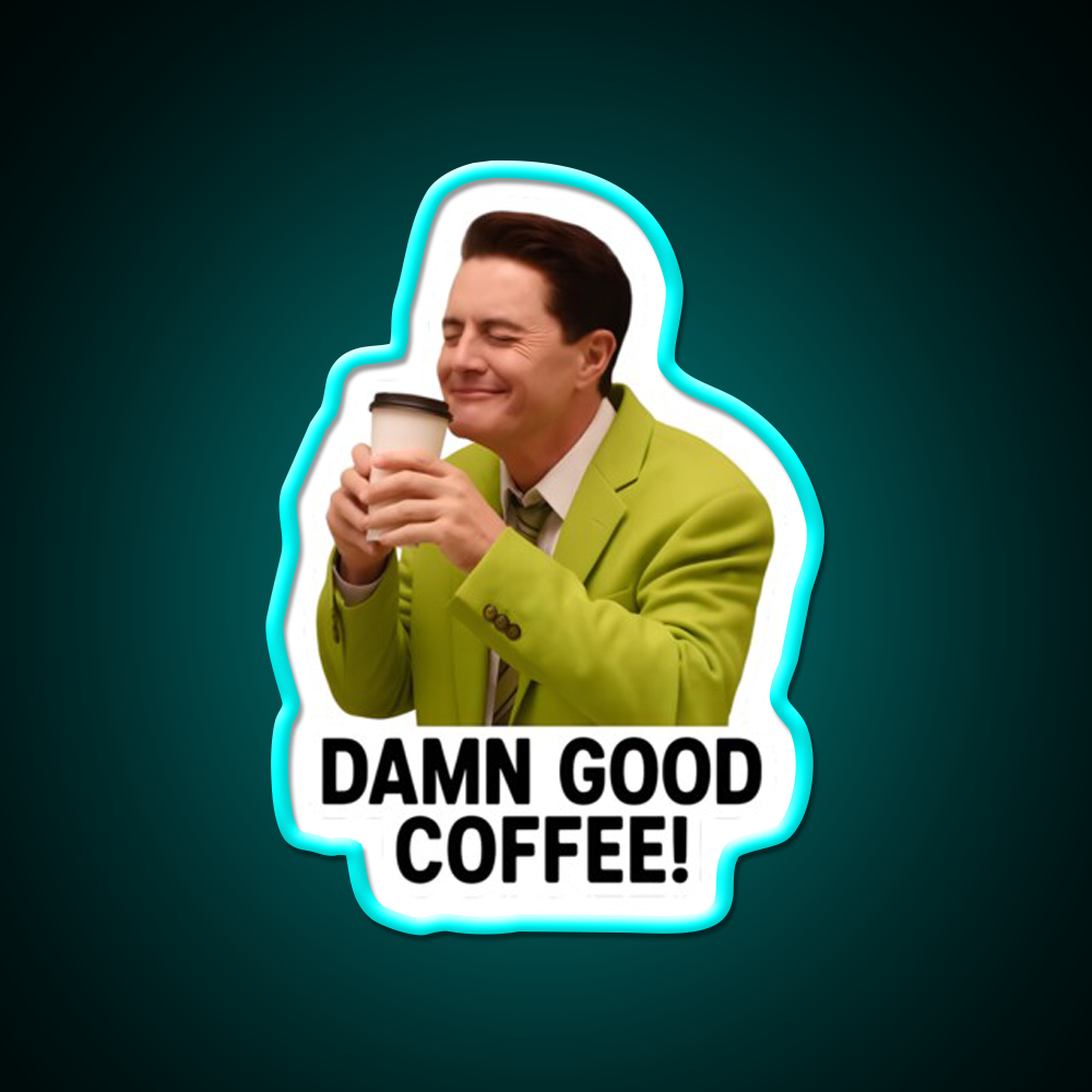 Damn Good Coffee Cafe Led Neon Sign Espresso Bar Art Rgb Color