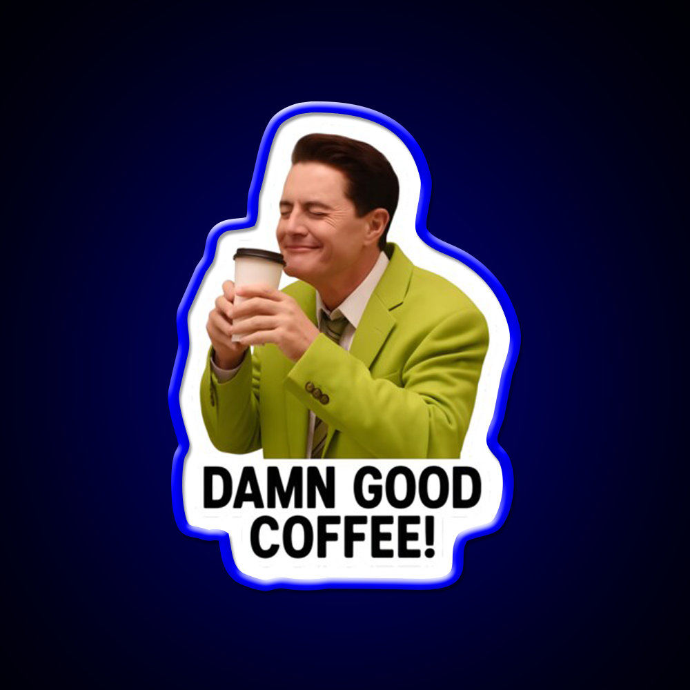 Damn Good Coffee Cafe Led Neon Sign Espresso Bar Art Rgb Color