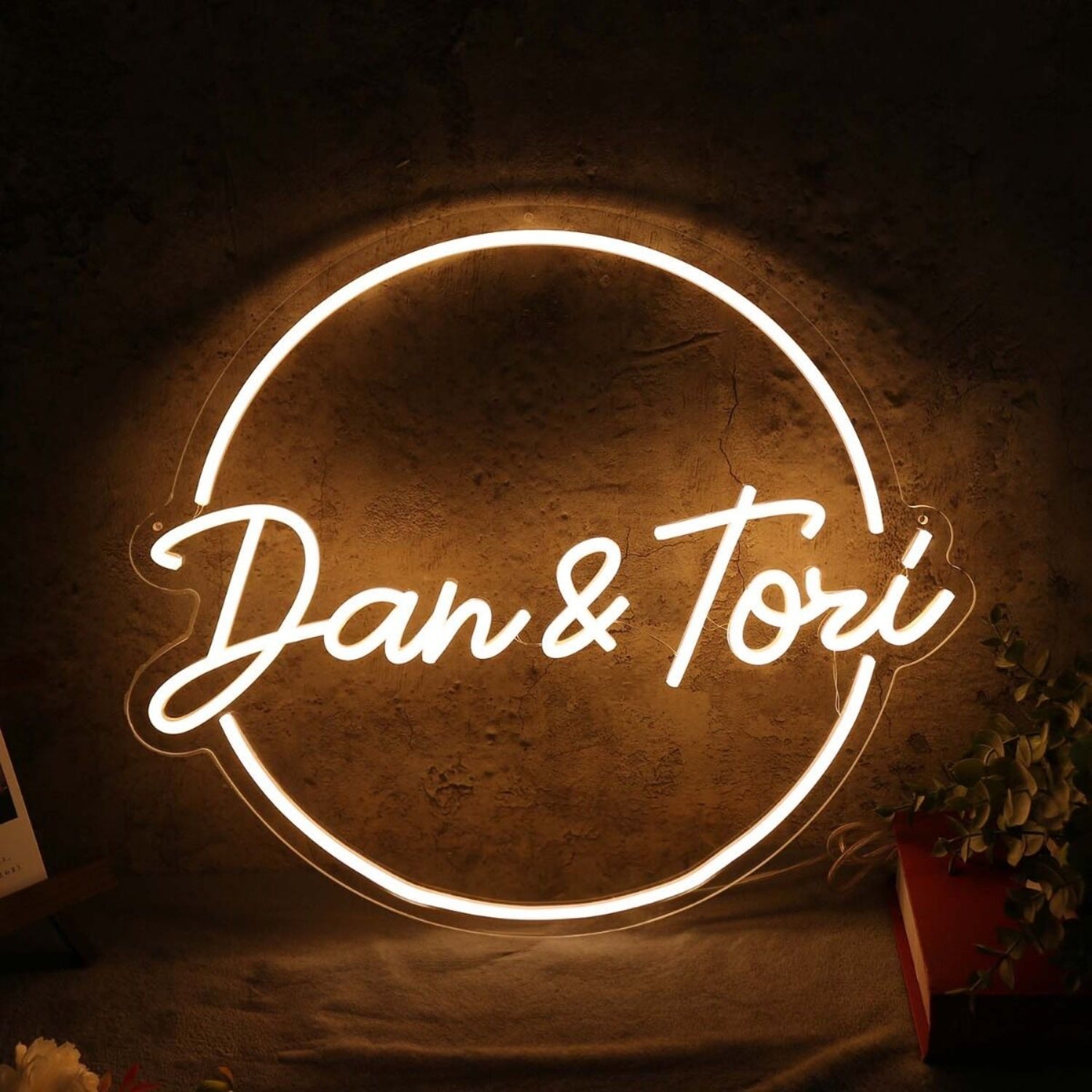 Dan And Tori Yellow Led Neon Sign - Shineneon