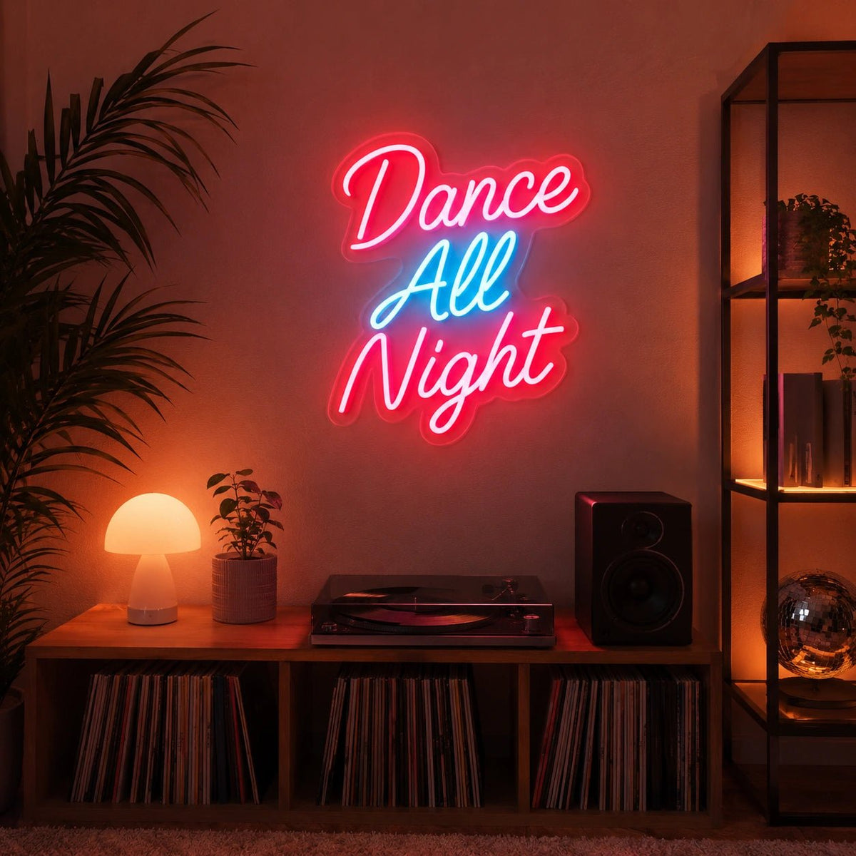 Dance All Night LED Neon Sign - Shineneon