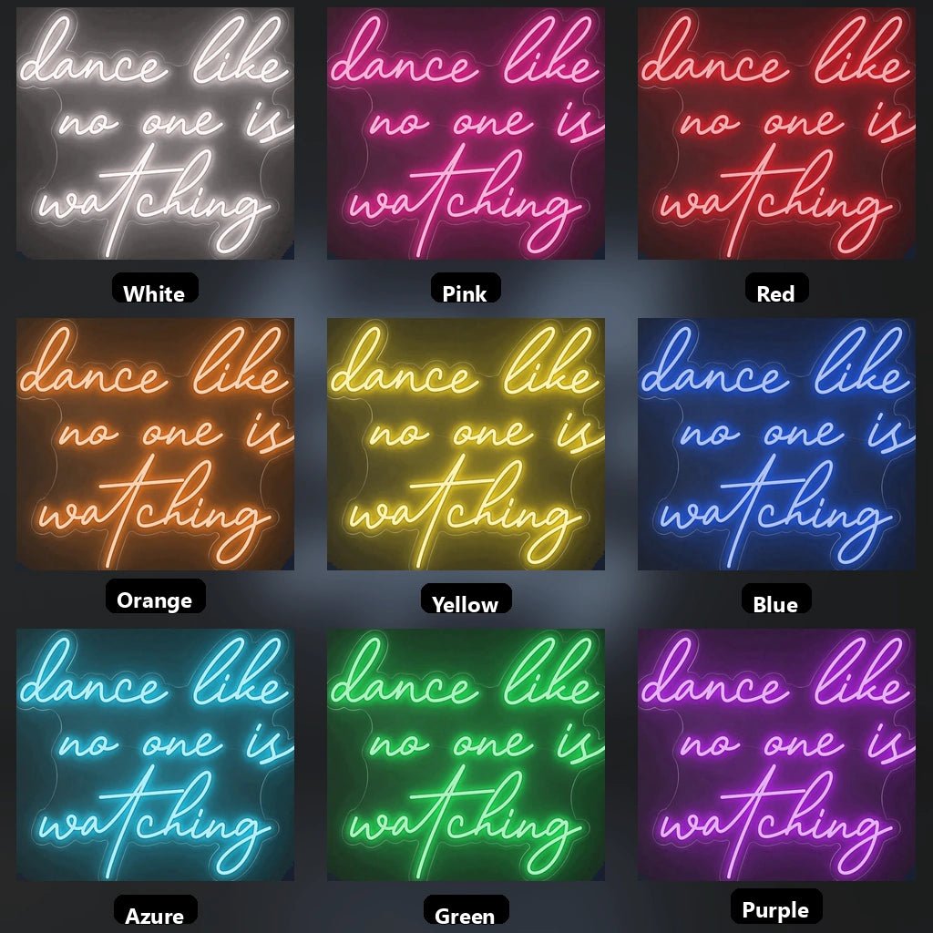 Dance Life As One Is Interesting LED Neon Sign - Shineneon