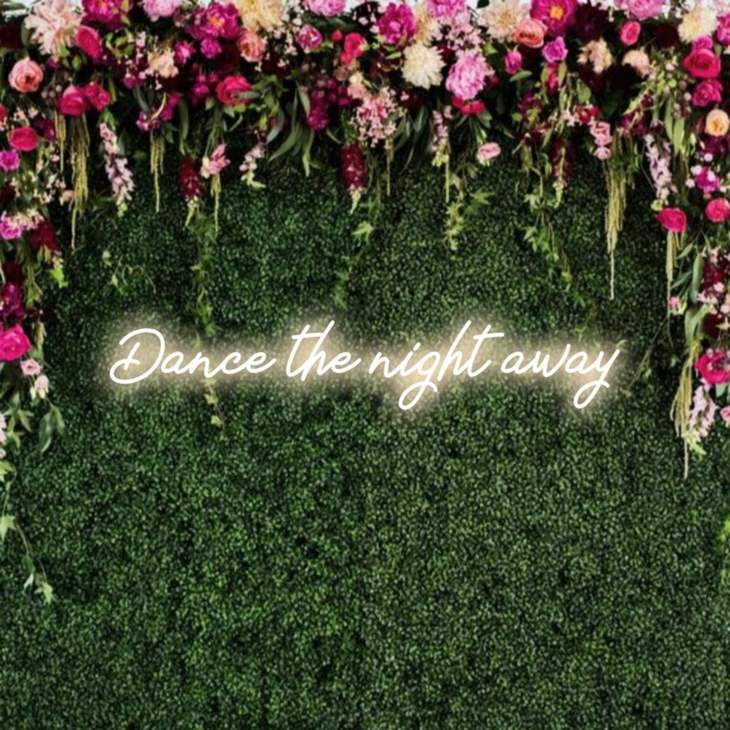 Dance The Night Away Angel Heart Rose Wing Led Neon Sign For Decor | Shineneon