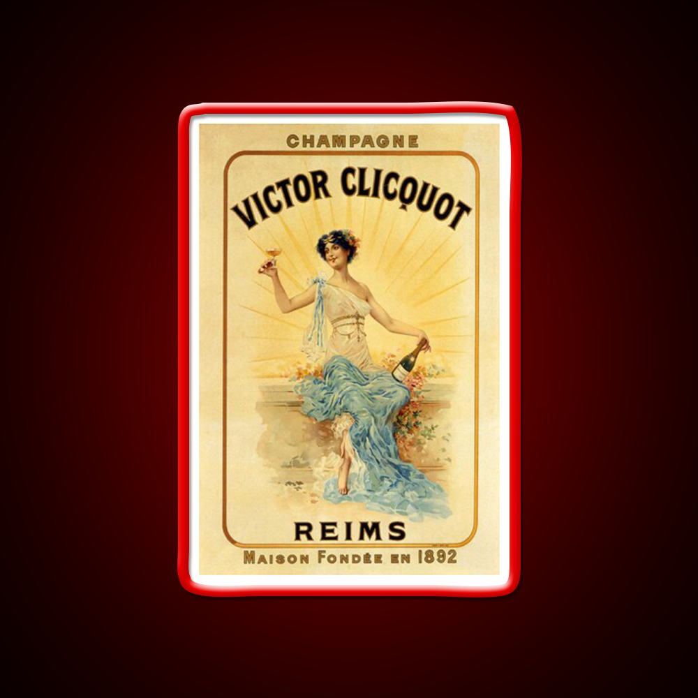 Dancer Victor Clicquot Poster Cocktail Bar Decor Led Neon Sign Rgb Color - LED neon sign view 10