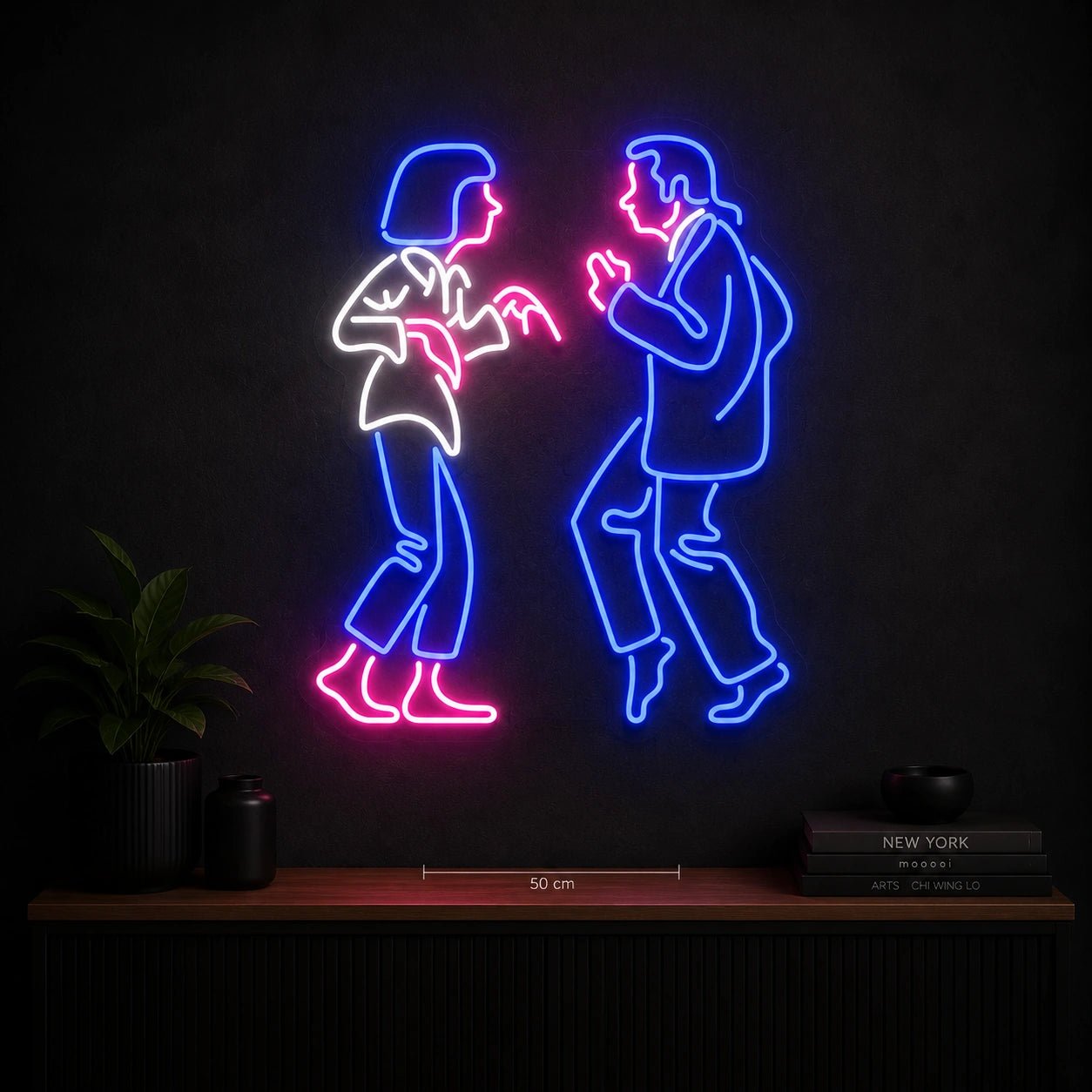 Dancing Couple Vintage LED Neon Sign - Shineneon