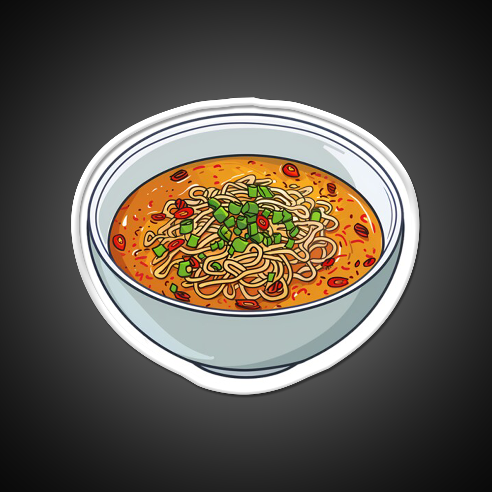 Dandan Noodles Led Neon Sign Chinese Food Rgb Color