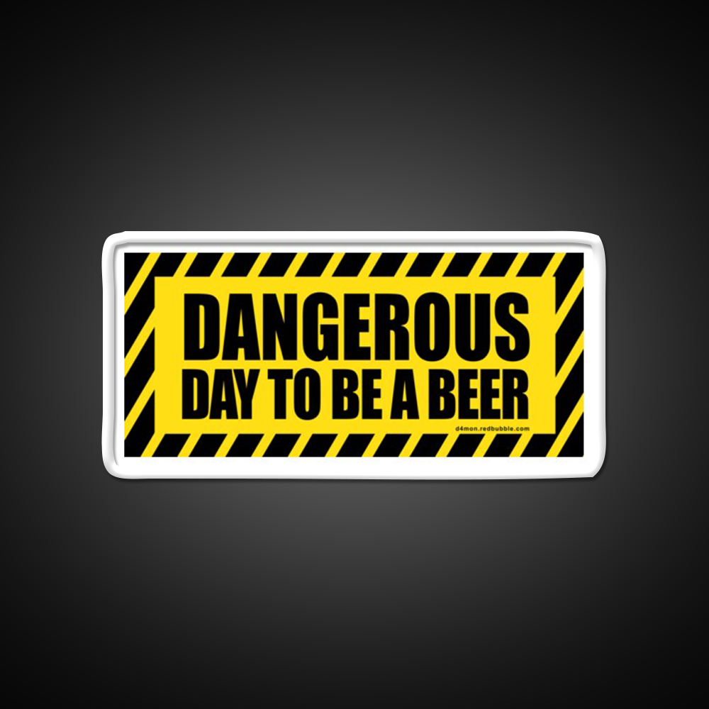 Danger Dangerous Beer Bar Decor Led Neon Sign Rgb Color - LED neon sign view 11
