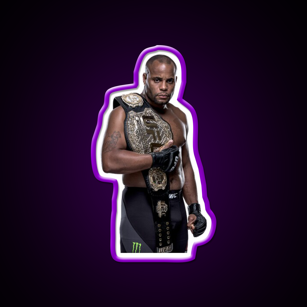 Daniel Cormier Ufc Gym Fitness Led Neon Sign Rgb Color - LED neon sign view 9