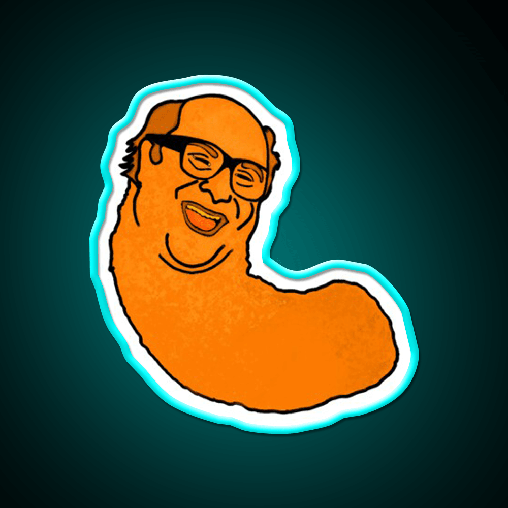 Danny Devito Cheeto Snack Food Led Neon Sign Rgb Color - Shineneon